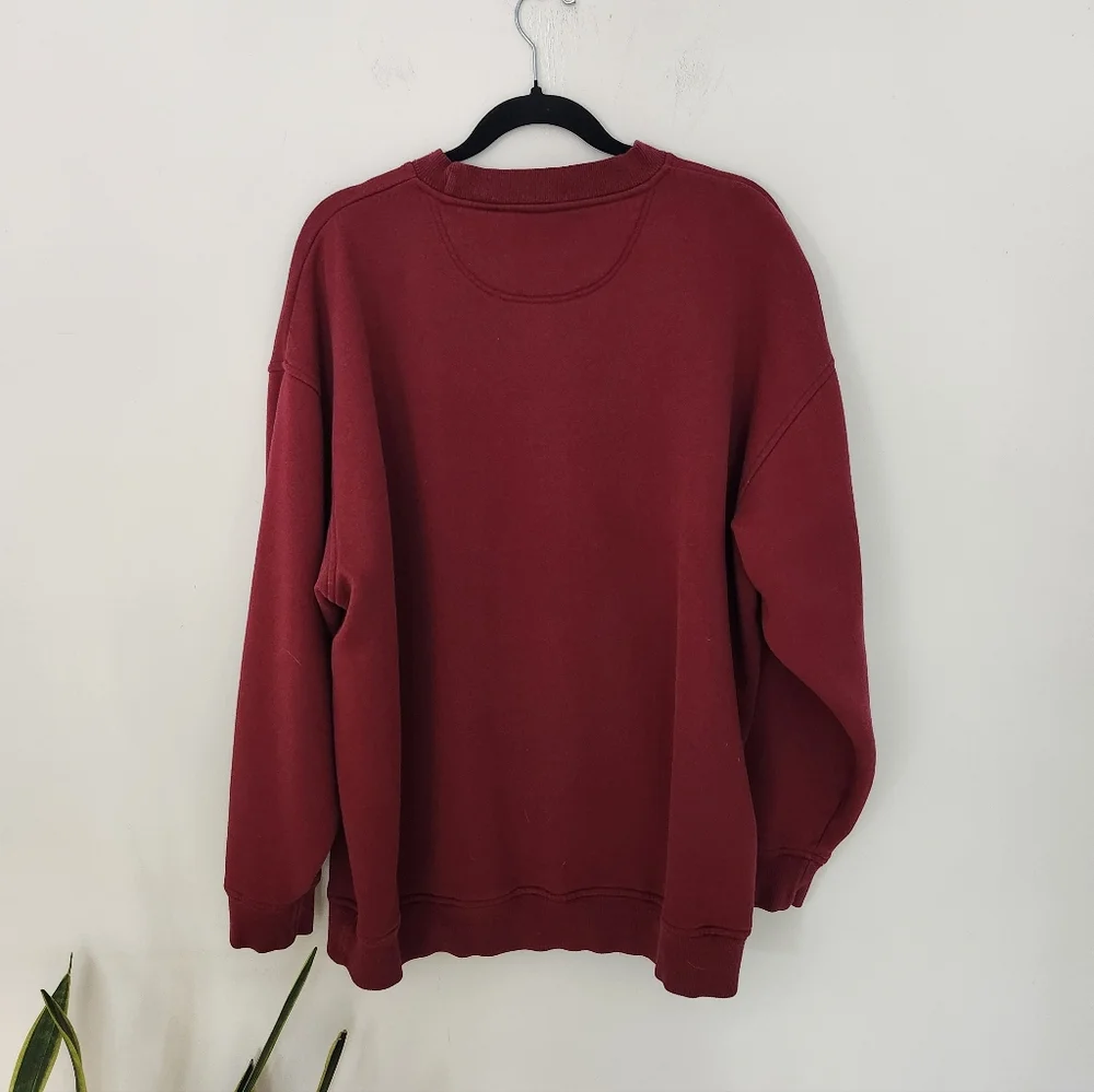 Re Worked Western Cowboy Patchwork Crewneck - Picture 6 of 7